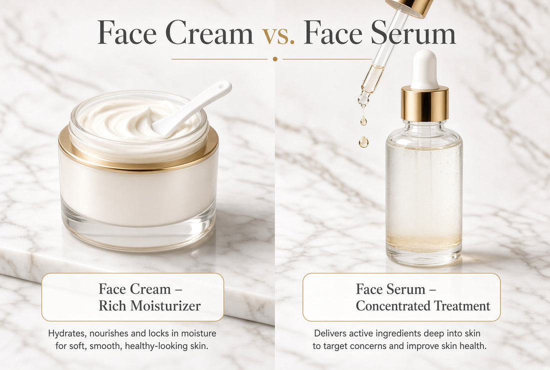 Face Cream vs. Face Serum