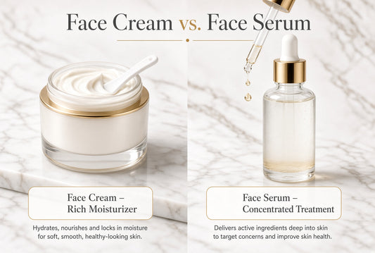 Face Cream vs. Face Serum