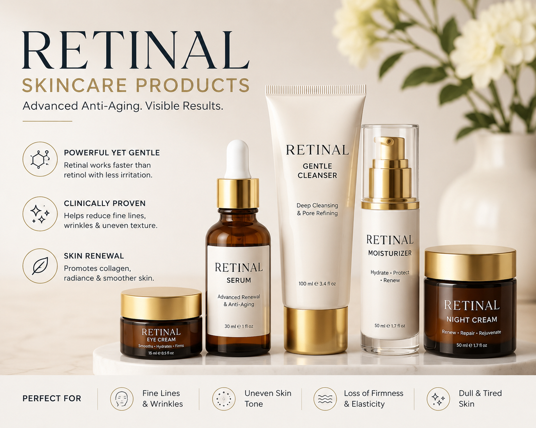 Retinal products cosmetics for skincare for sale