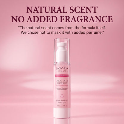 BioMaxx Liquid Glass Mist 100mL – Collagen, Hyaluronic Acid & Niacinamide